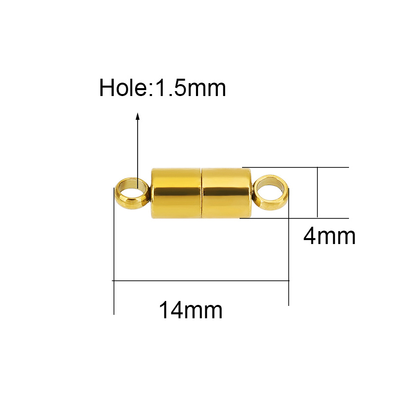 2pcs 14mm Stainless Steel Neck - Jewelry Making Metals incelemesi ve fiyatı