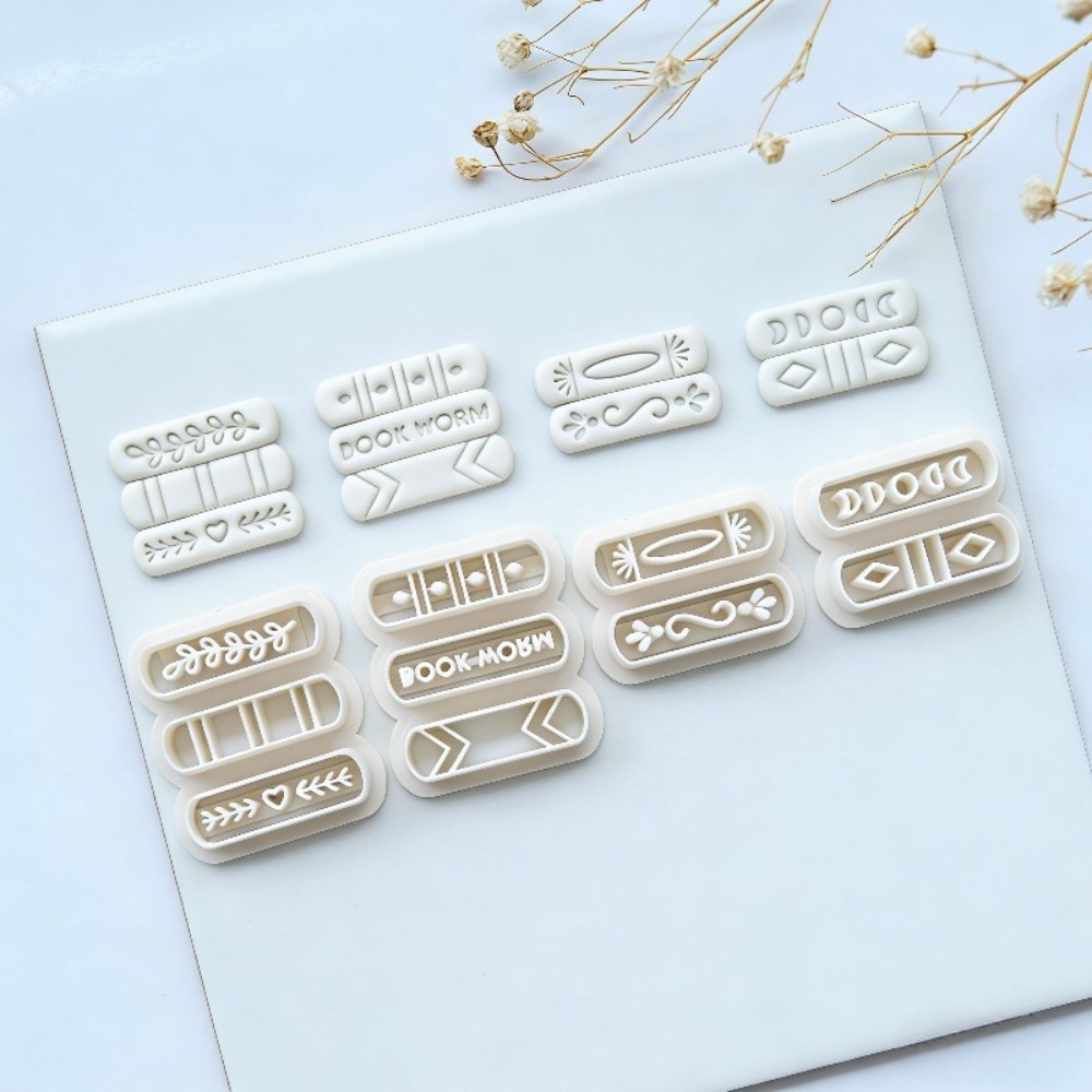 7pcs/set Book Stack Themed Pol - Jewelry Making Books incelemesi ve fiyatı