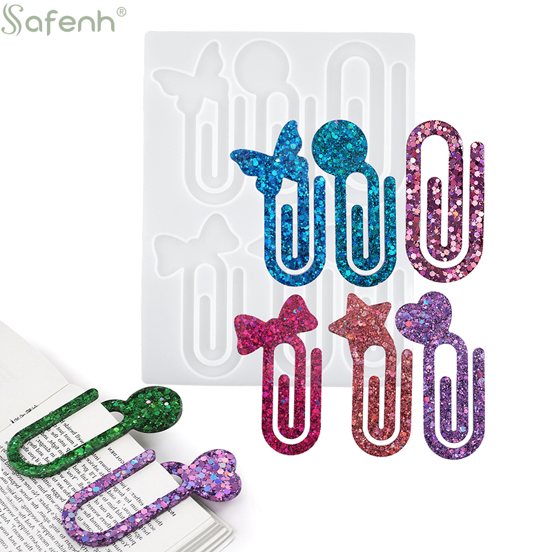 1PC Silicone Paperclip Bookmar - Jewelry Making Books incelemesi ve fiyatı