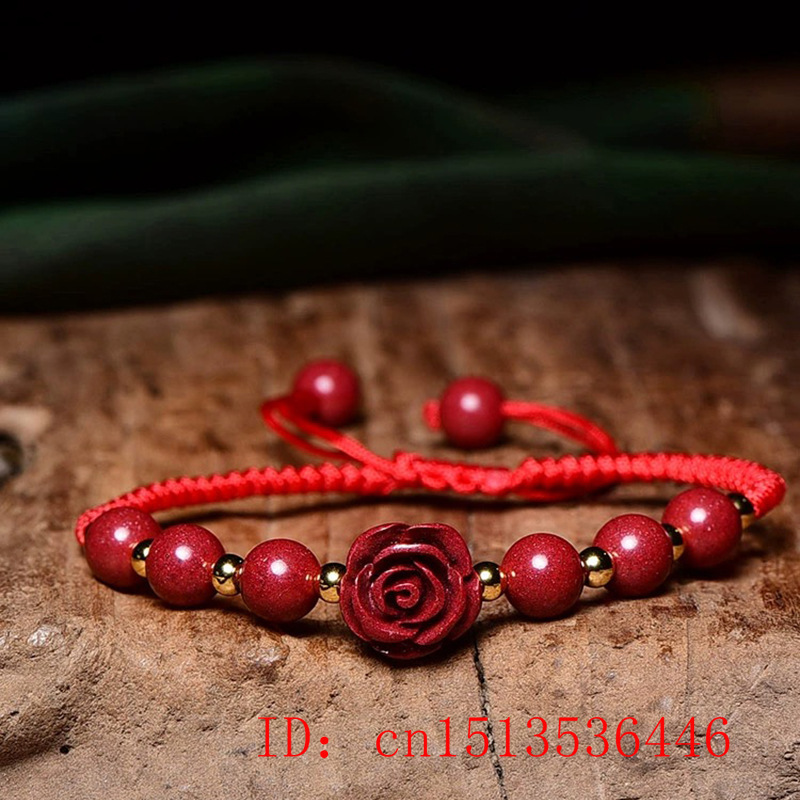 Red Cinnabar Rose Flower Beads - Making Custom Jewelry incelemesi ve fiyatı
