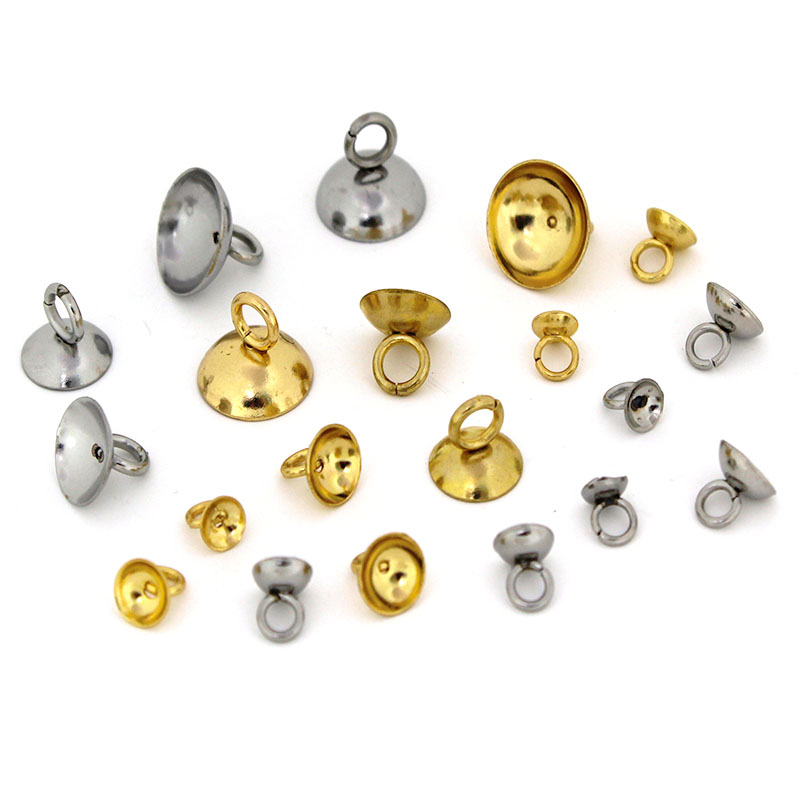 20Pcs 4/5/6/8/10mm Stainless S - Jewelry Making Charms incelemesi ve fiyatı