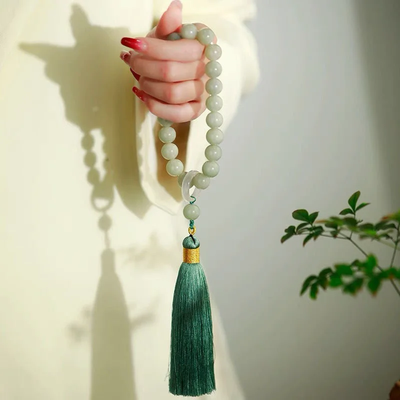 Green Jade Stone 12mm Beads Ta - Making Custom Jewelry incelemesi ve fiyatı