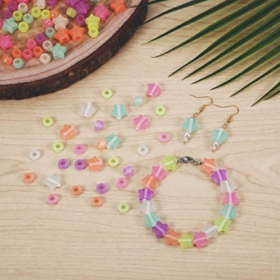 220 Pcs Glow in The Dark Beads - Jewelry Making For Birthday Party incelemesi ve fiyatı