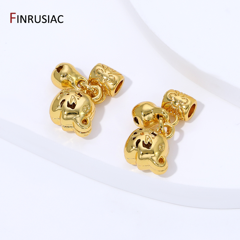 18K Gold Plated Brass Pendant  - Jewelry Making Charms incelemesi ve fiyatı